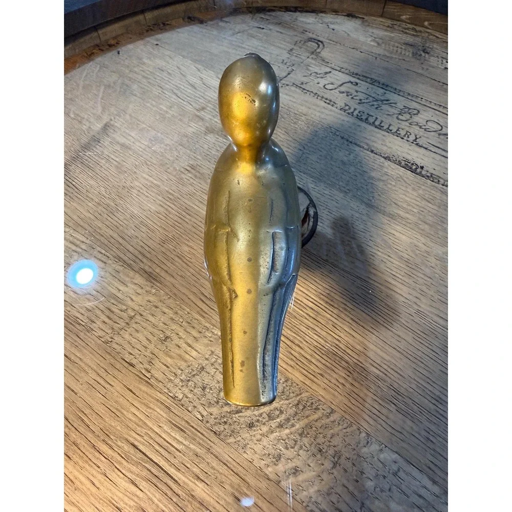 Vintage Solid Brass Duck Figurine | 6